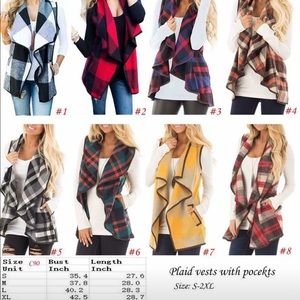 Super cute fall style vest/sleeveless cardigan